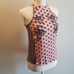 3/$15 Xhilaration Boho Embroidered Tank S